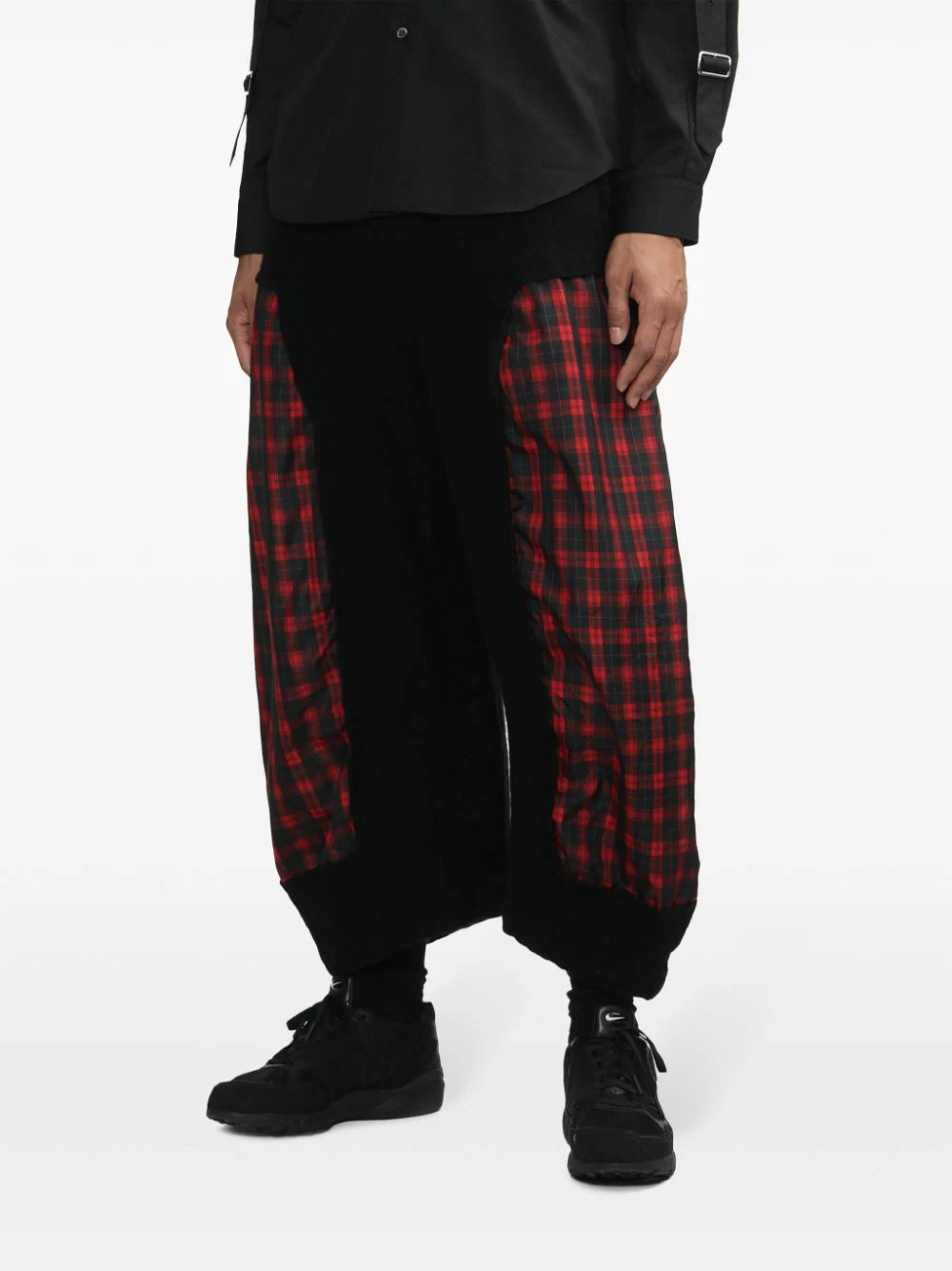 Tartan Patch On Pants