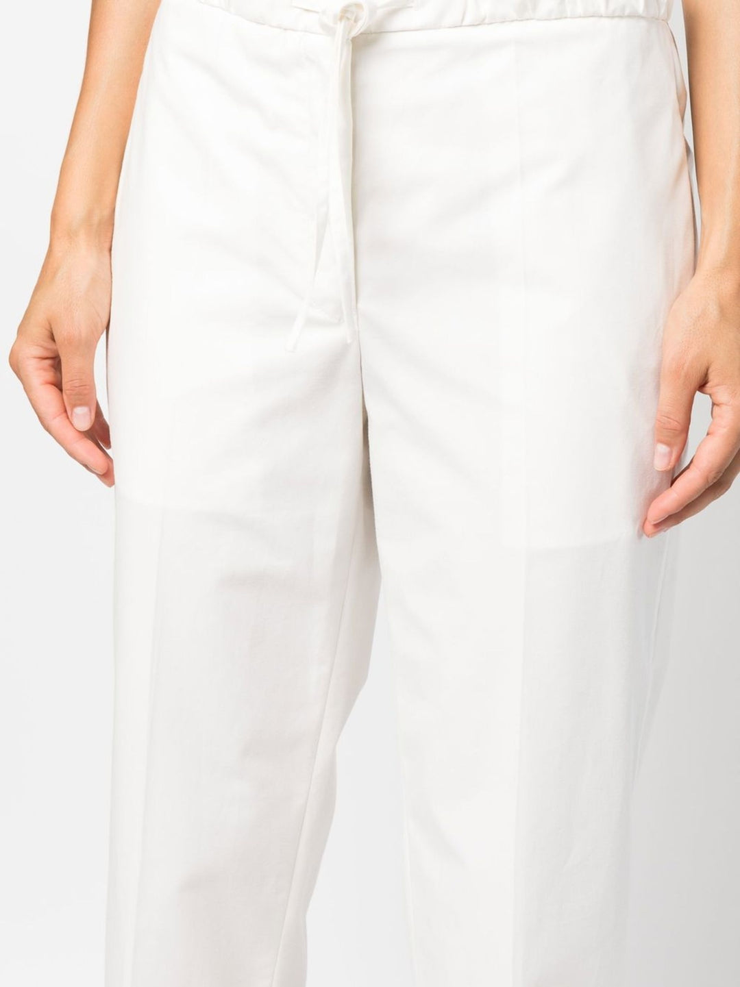 Drawstring Cropped Pants