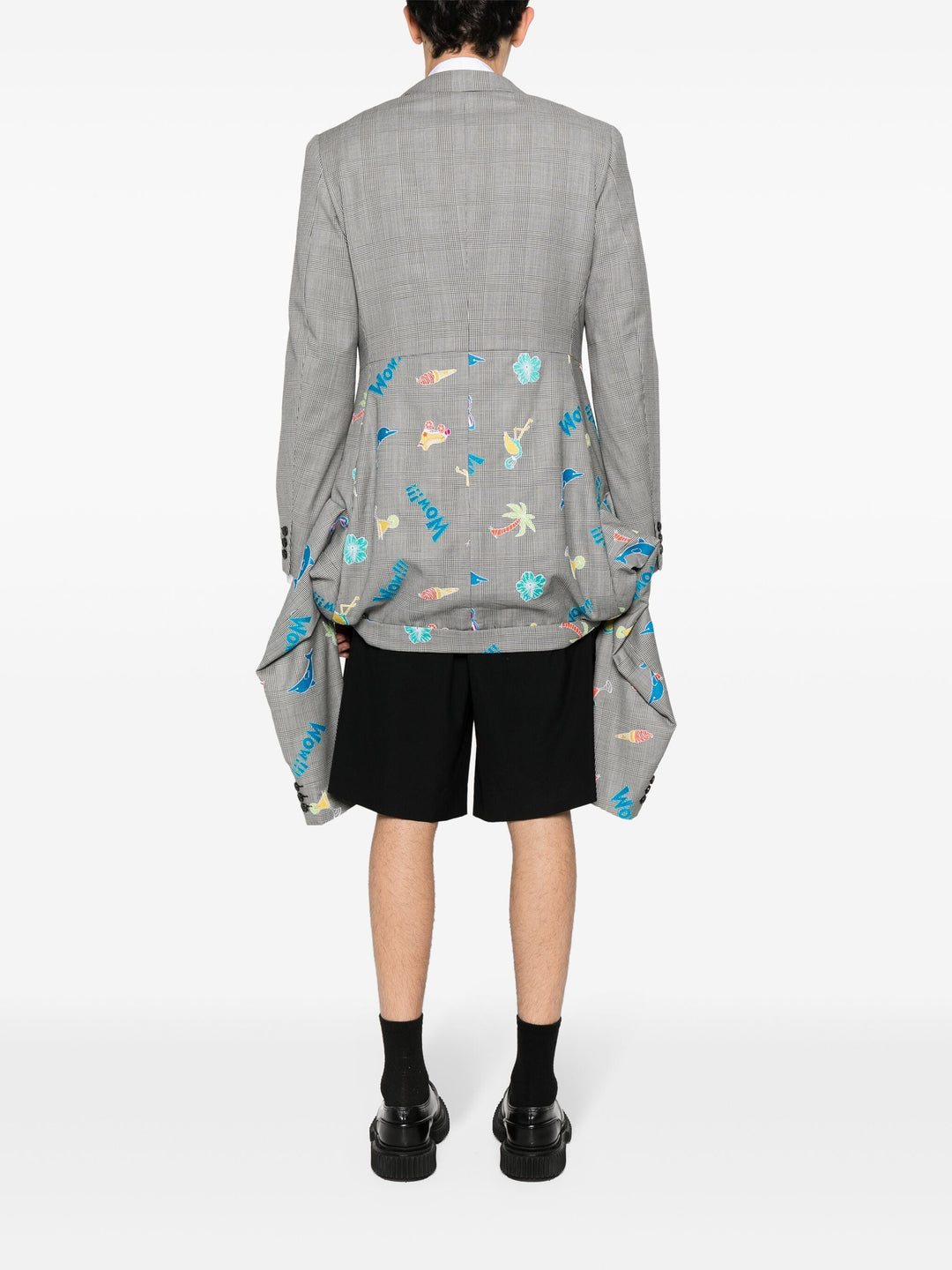 Blazer With Excess Fabric