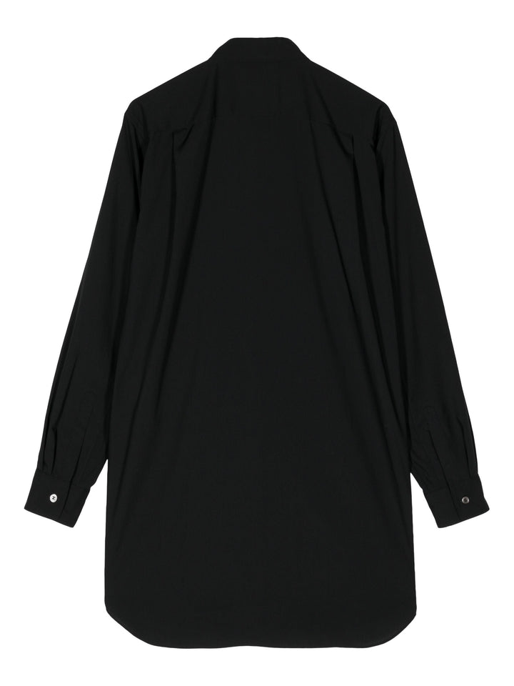 Ruffle Long Sleeve Button Up Shirt