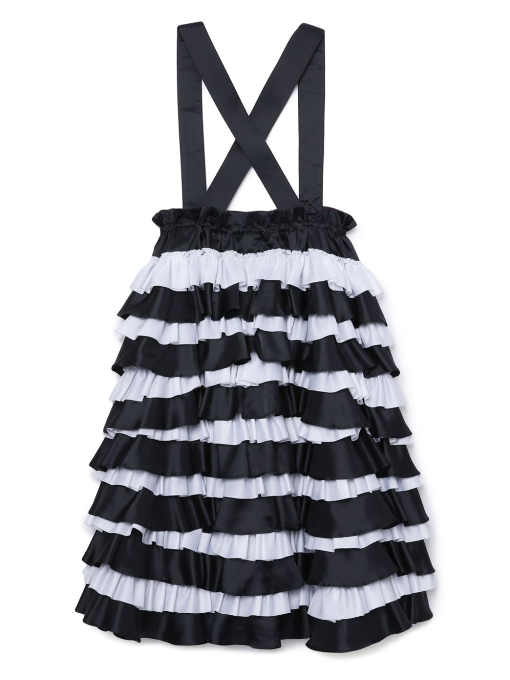 Susperder X Ruffles Skirt