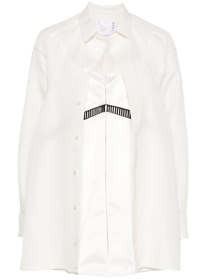 Double-Faced Silk Cotton Shirt