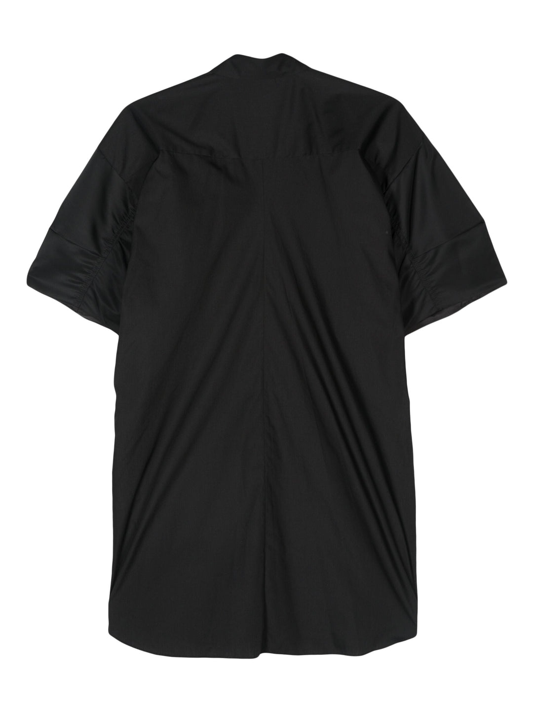 Cotton Poplin X Nylon Twill Dress