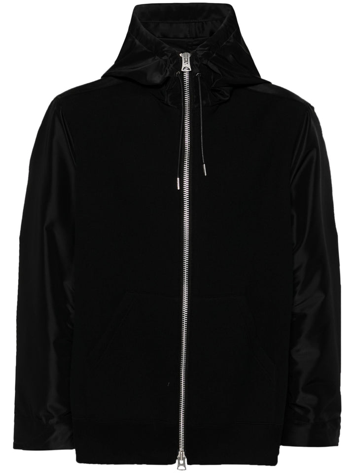 Nylon Twill X Sponge Sweat Hoodie