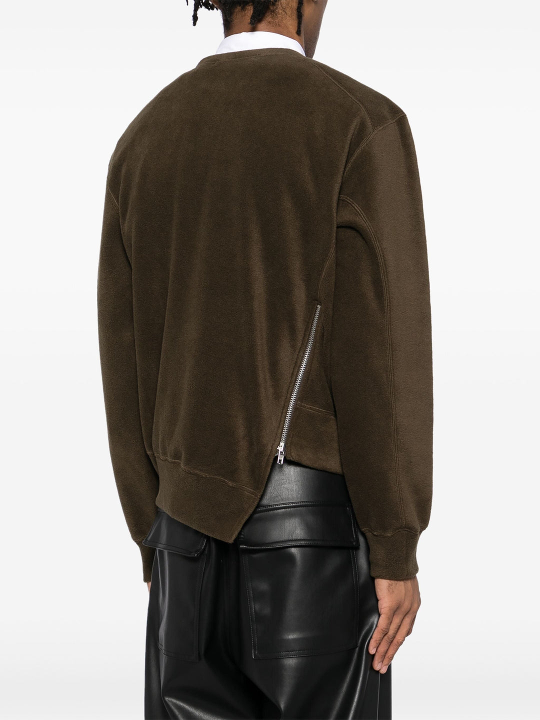 Hoodie With Side Zip