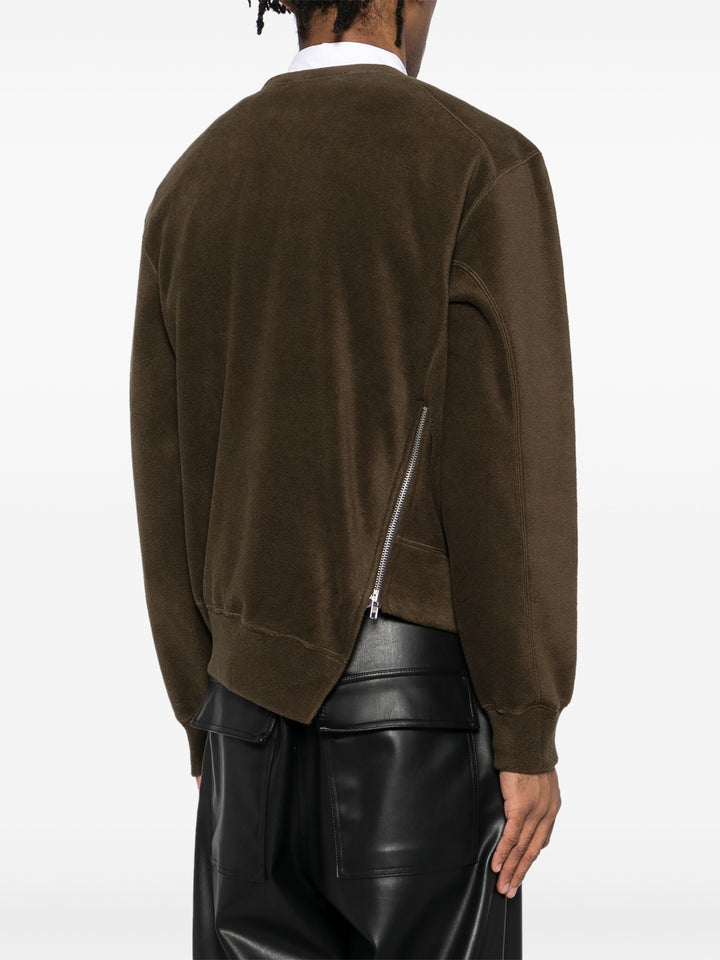 Hoodie With Side Zip