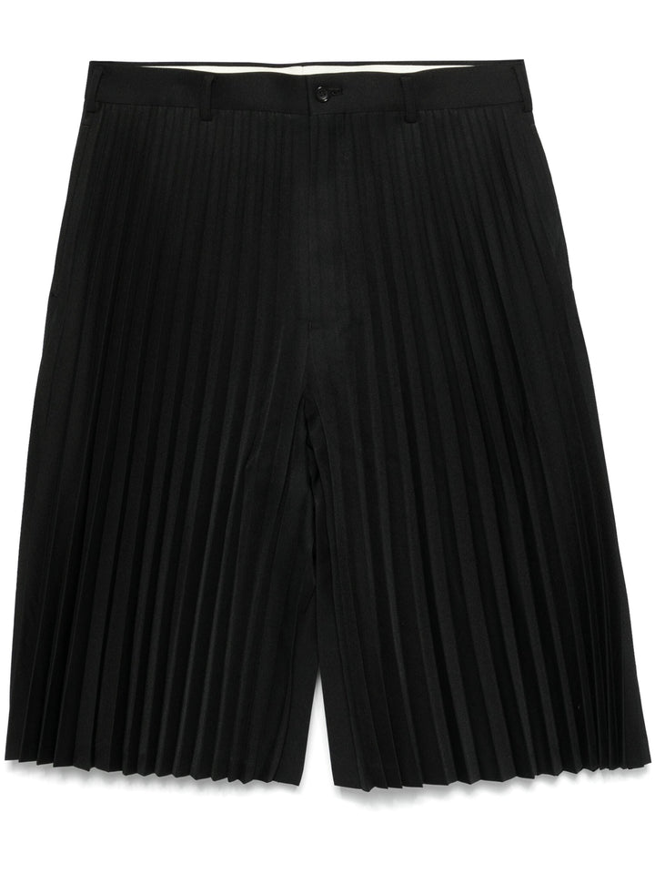 Pleated Shorts
