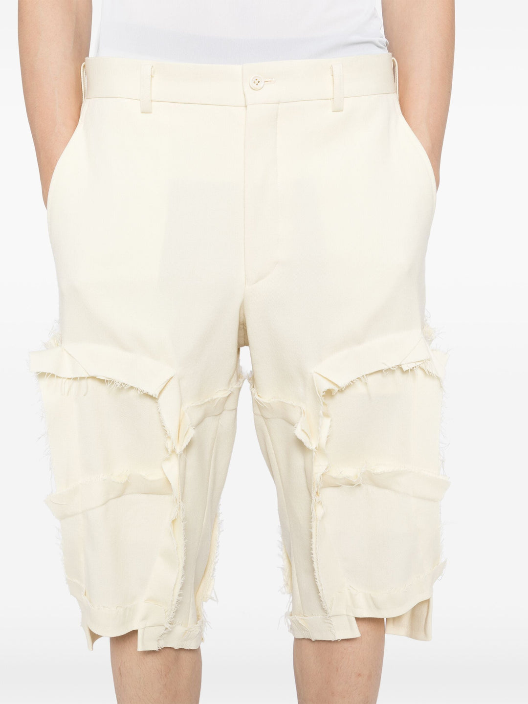 Shorts With Ruffles Details