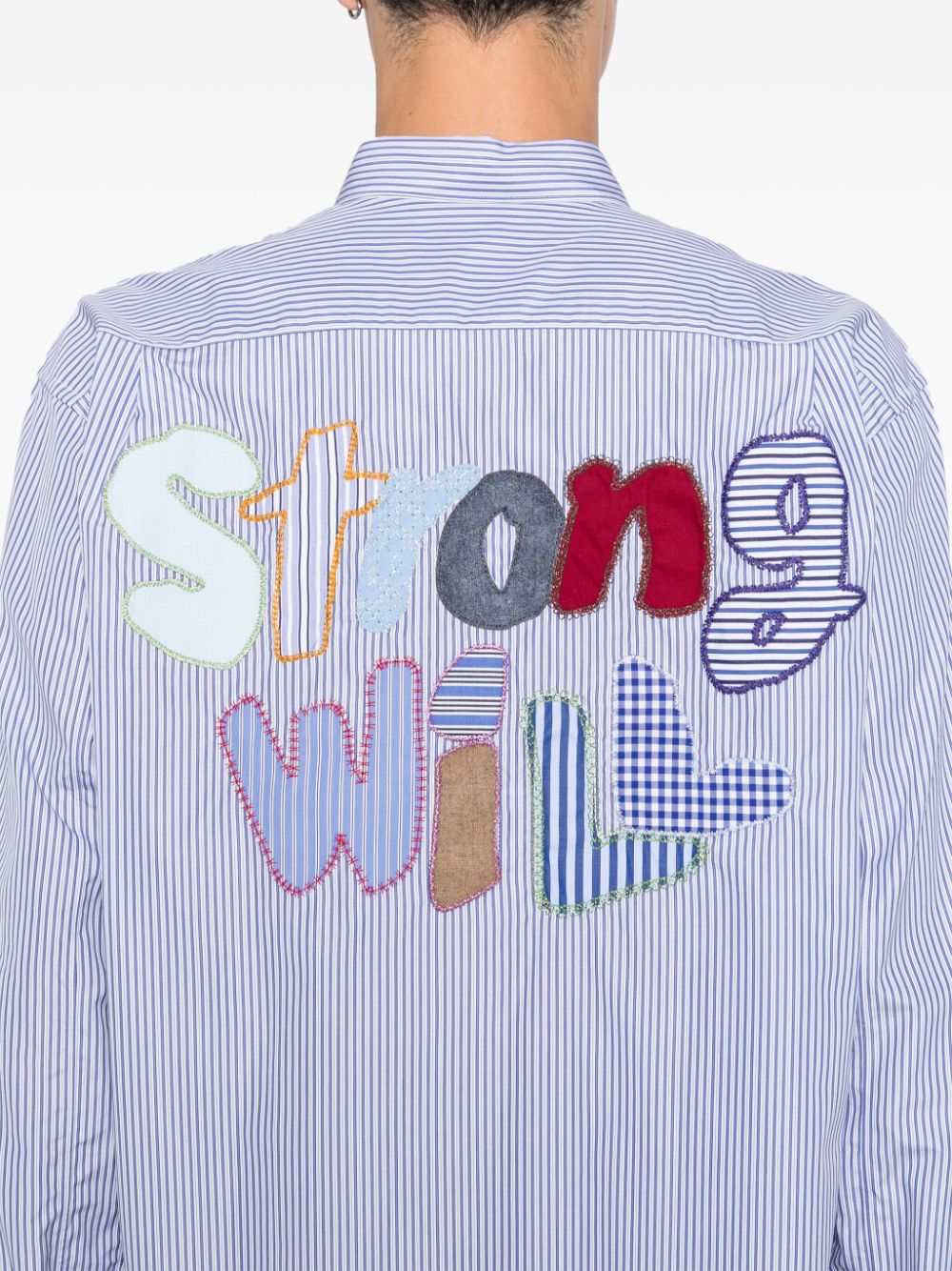 Áo sơ mi kẻ Strong Will