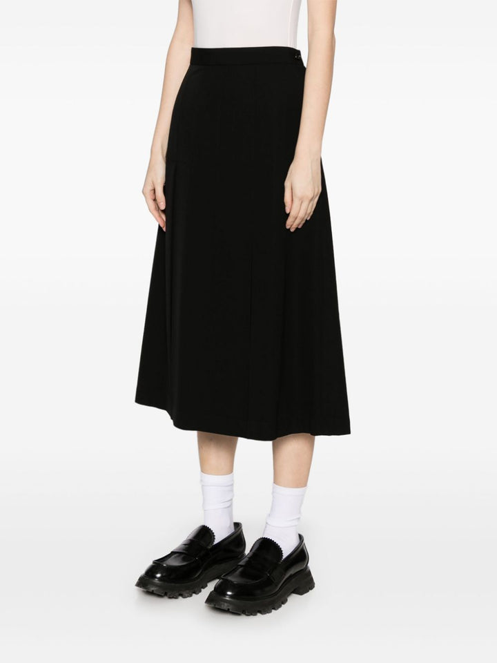 Pleat Front Skirt