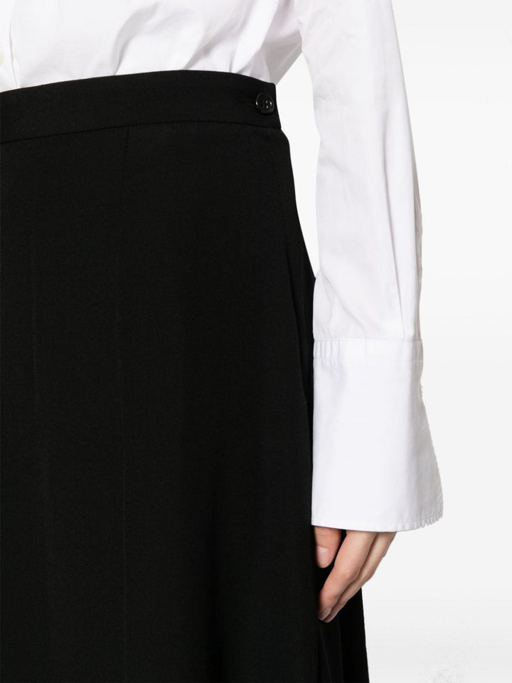 Pleat Front Skirt