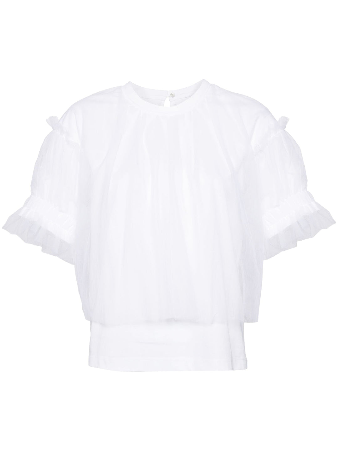 Tulle Layered Top