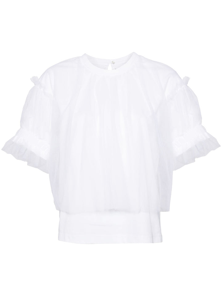 Tulle Layered Top