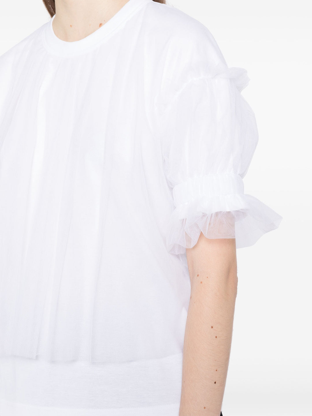 Tulle Layered Top