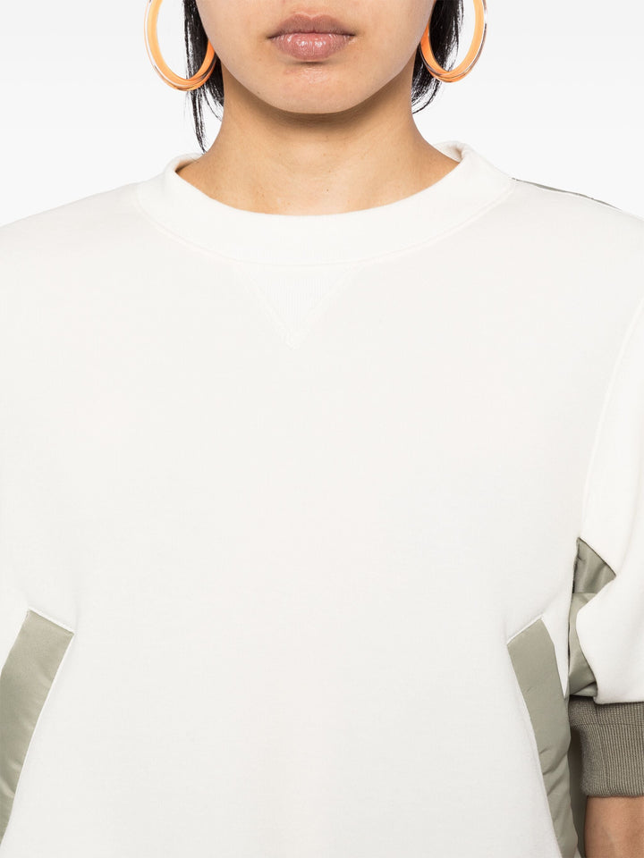 Nylon Twill X Sponge Sweat Pullover