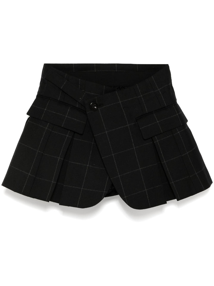Windowpane Shorts