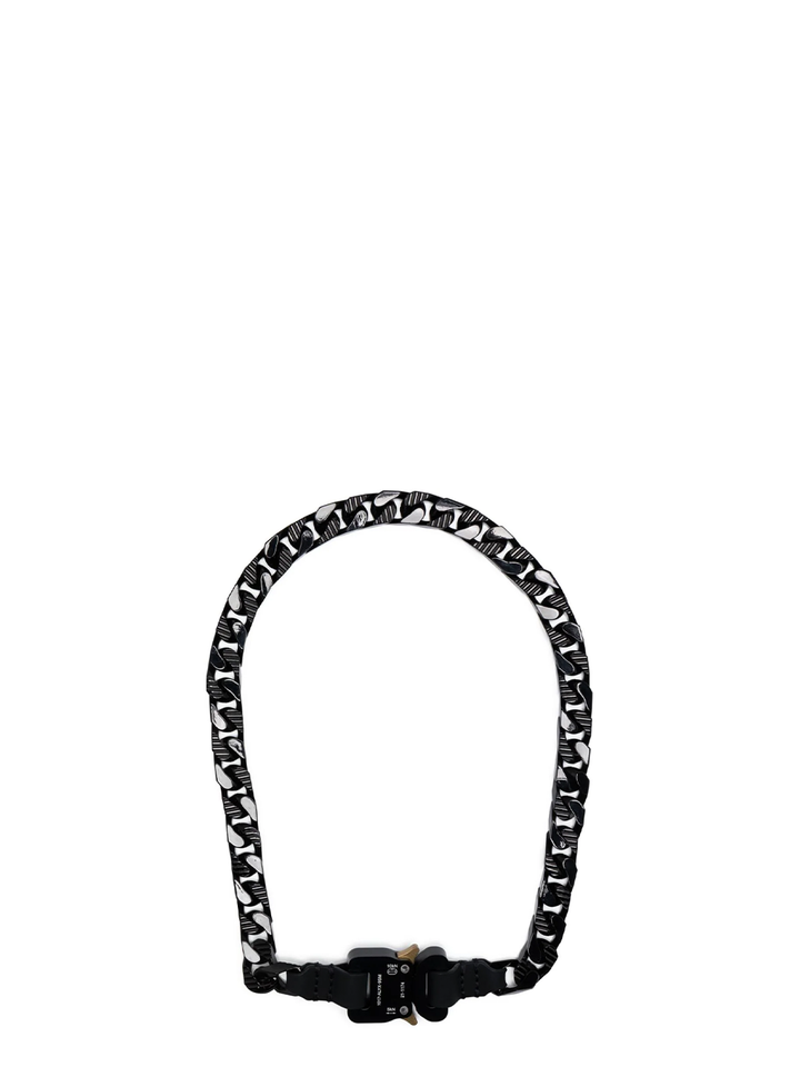 1017 ALYX 9SM Colored Chain Necklace Black 1