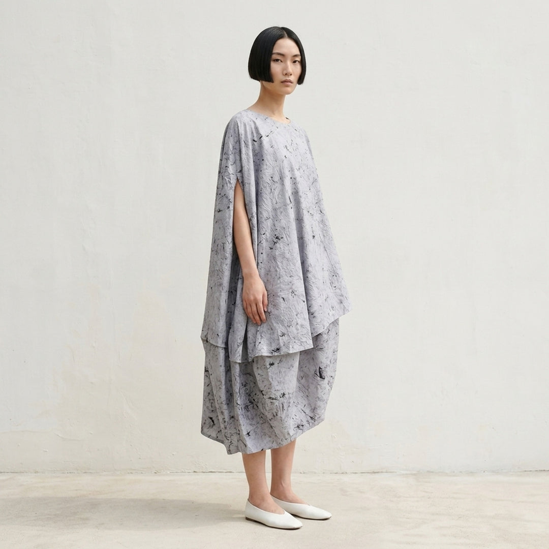 Bubble Dye Draped Dress | 132 5. Issey Miyake | Club21 - lifestyle