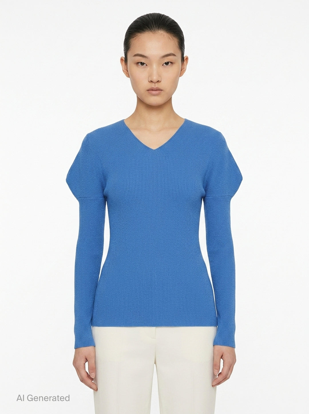Flat Rib Knit Blouse | 132 5. Issey Miyake | Club21 - front