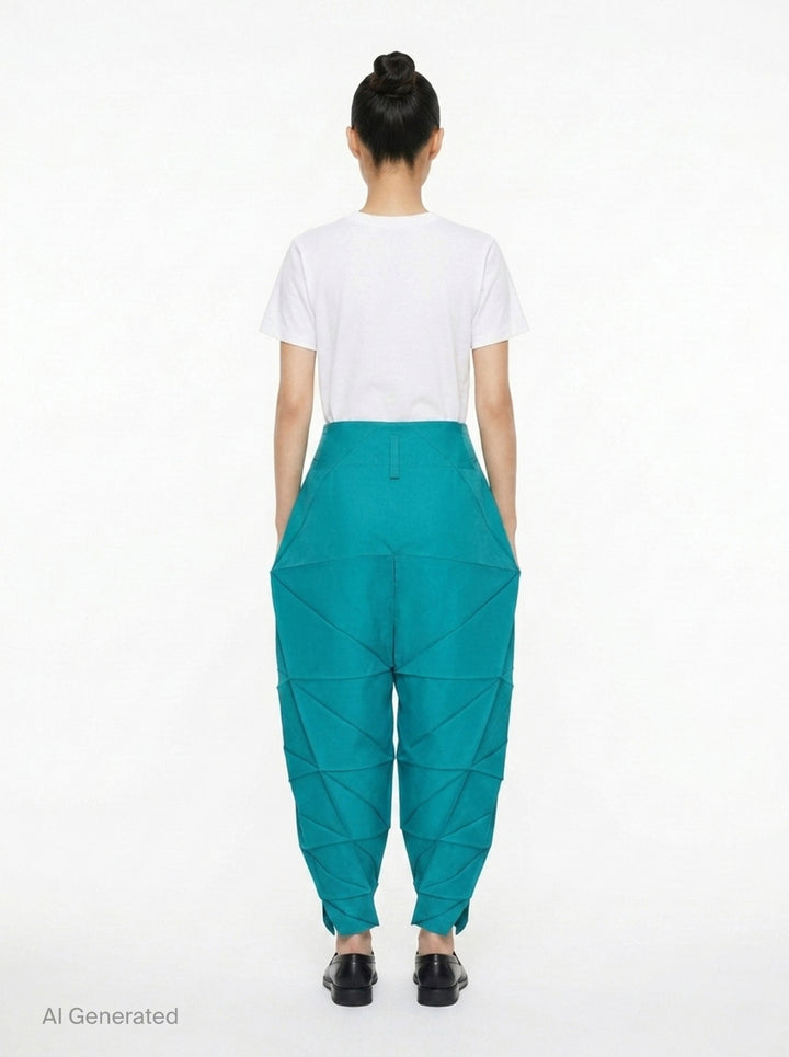 No. 1 Solid Trousers | 132 5. Issey Miyake | Club21 - back