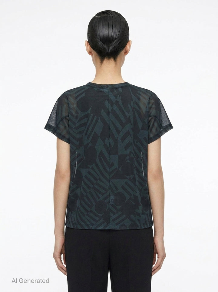 Shape-Filled T Blouse | 132 5. Issey Miyake | Club21 - back