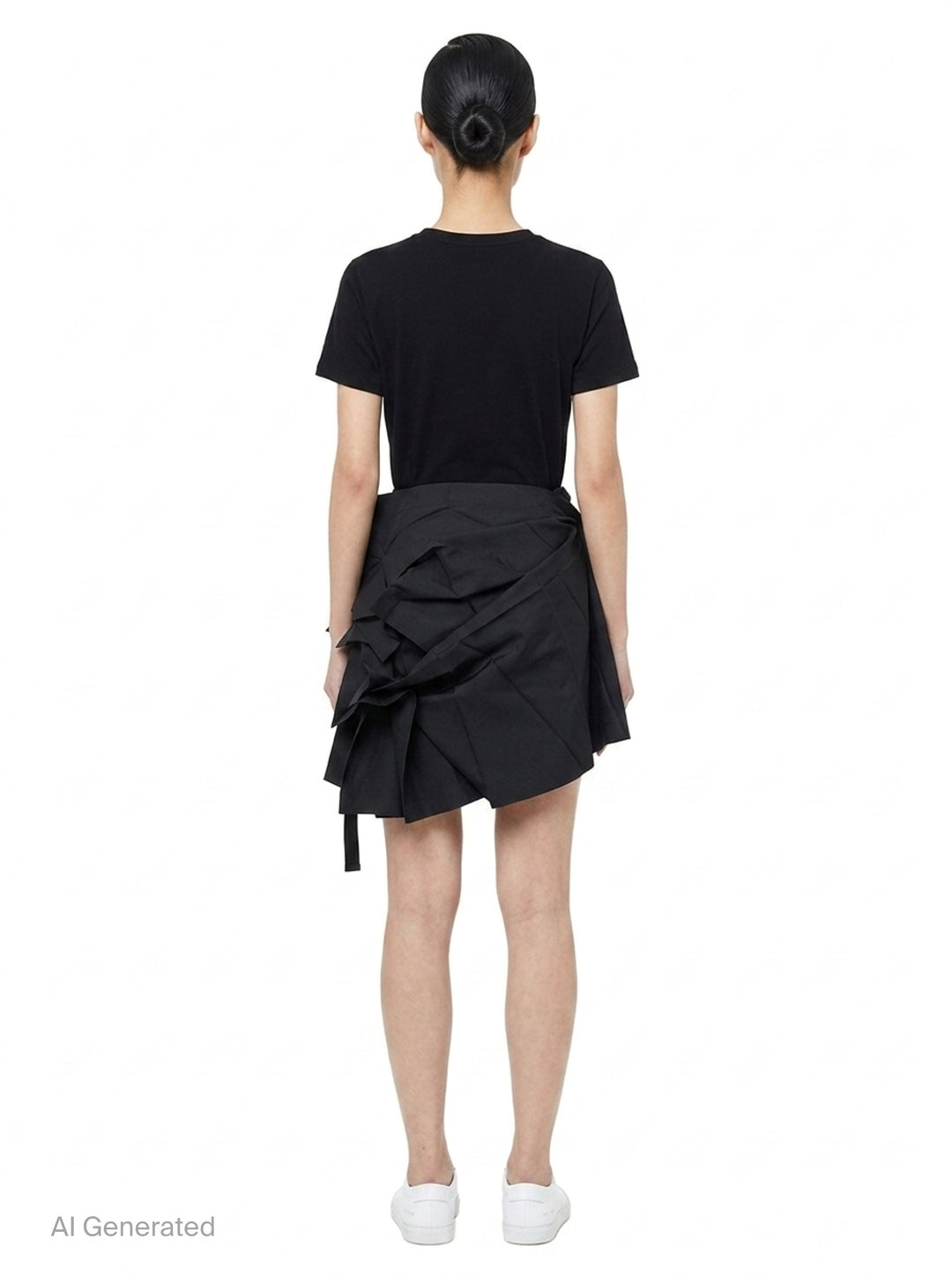 Solid Pleated Mini Skirt | 132 5. Issey Miyake | Club21 - back