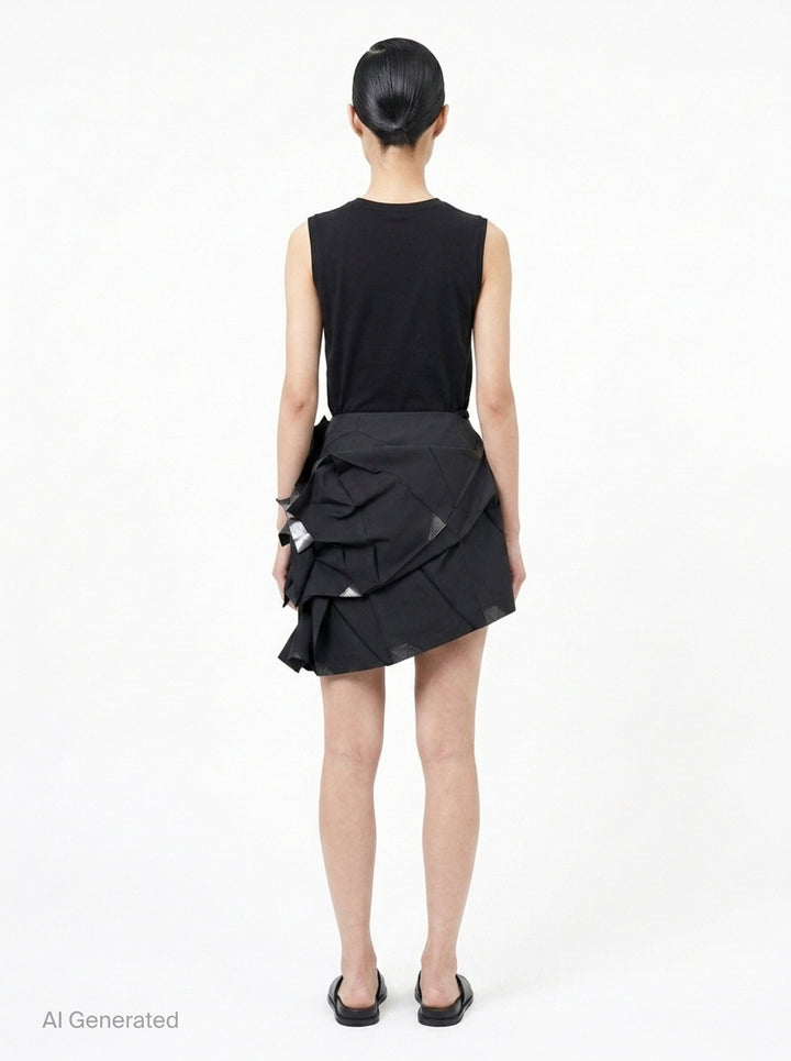 Standard Pleated Mini Skirt | 132 5. Issey Miyake | Club21 - back