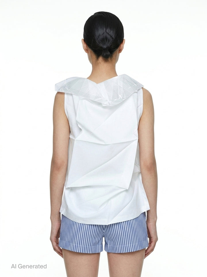 Standard Woven Top | 132 5. Issey Miyake | Club21 - back