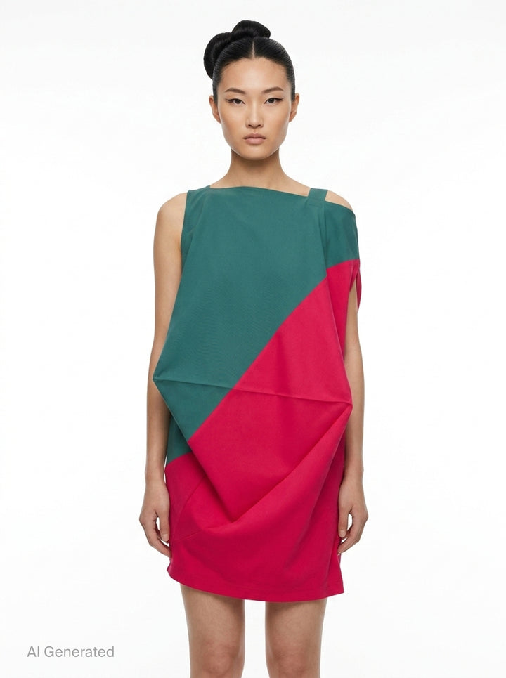 Switching Volume Dress | 132 5. Issey Miyake | Club21 - front