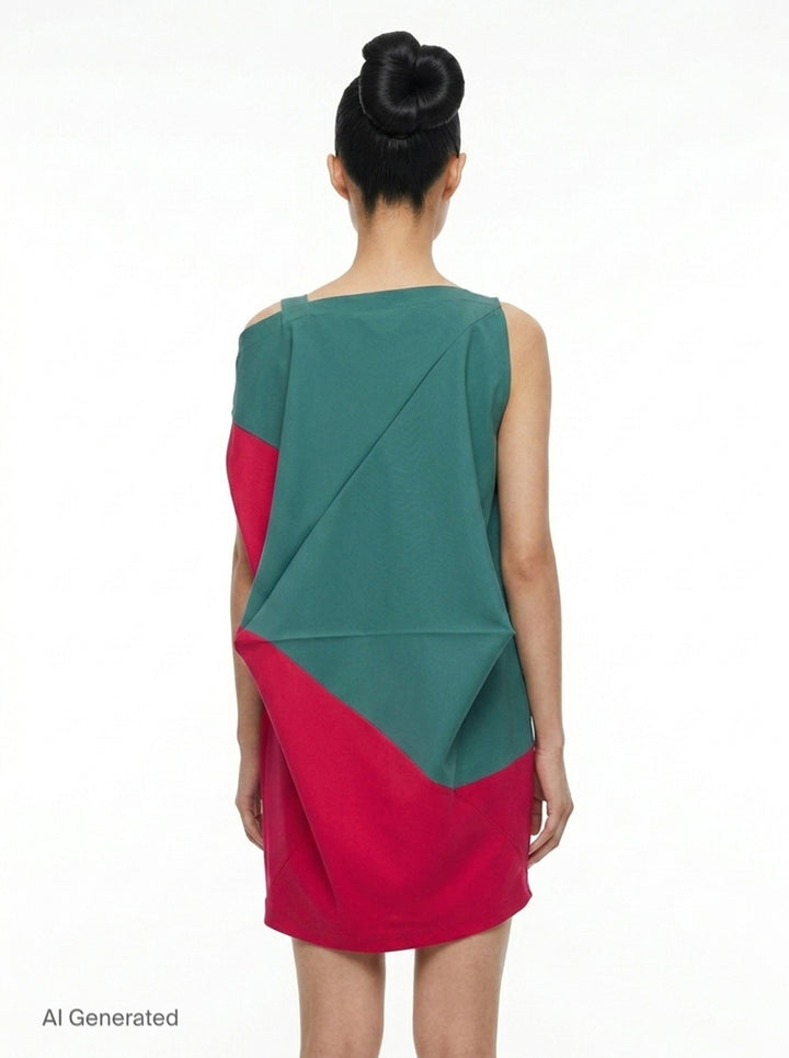 Switching Volume Dress | 132 5. Issey Miyake | Club21 - back