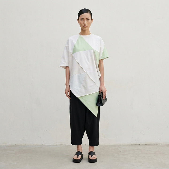 Triangle Print T-Blouse | 132 5. Issey Miyake | Club21 - lifestyle