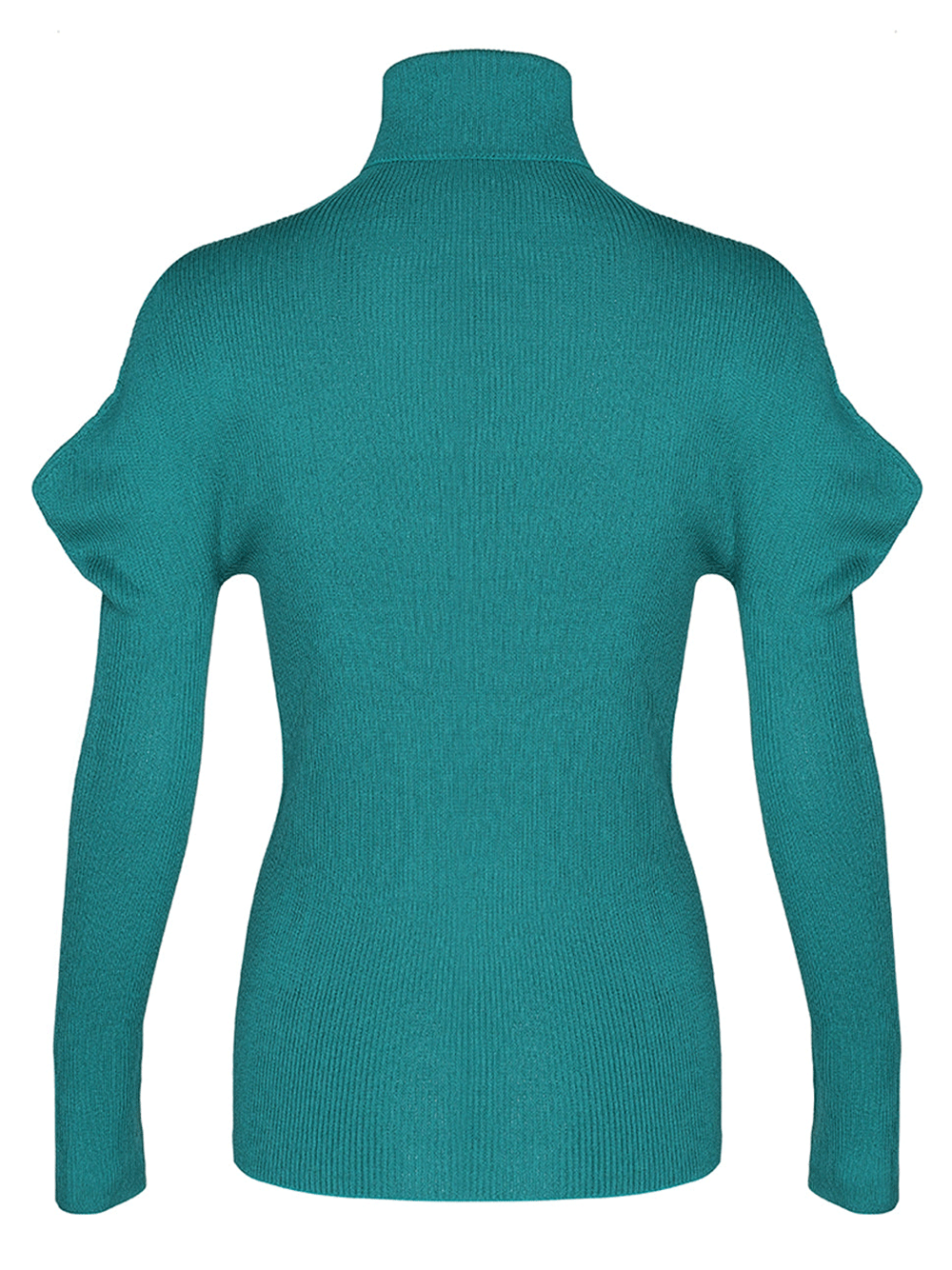 132-5.-ISSEY-MIYAKE-FLAT-RIB-KNIT-Top-Blue-Green-2