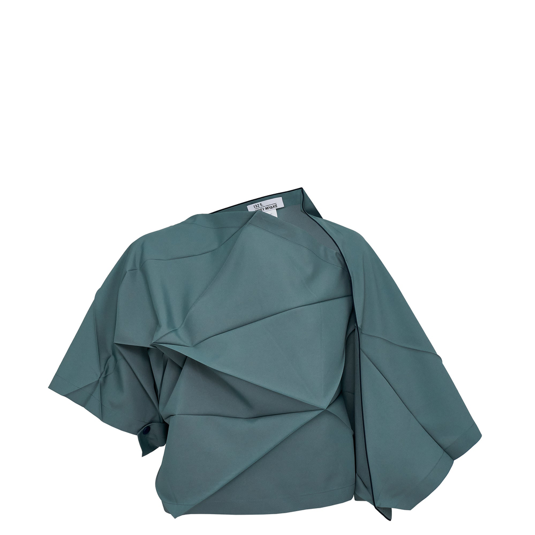 132_5._ISSEY_MIYAKE_No.4_Woven_Tops_Bluesage