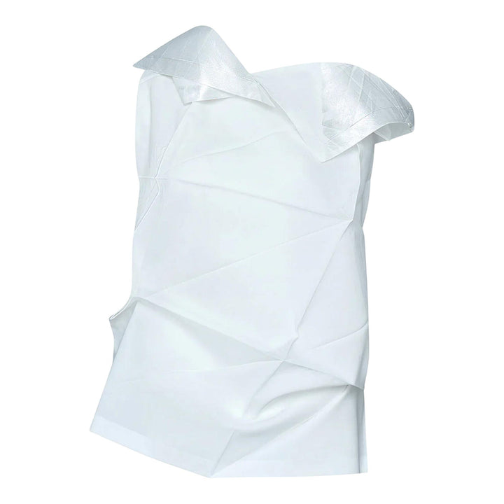 Club21 - 132 5. ISSEY MIYAKE - 132 5. Standard Woven Top - WOVEN TOPS - White Silver