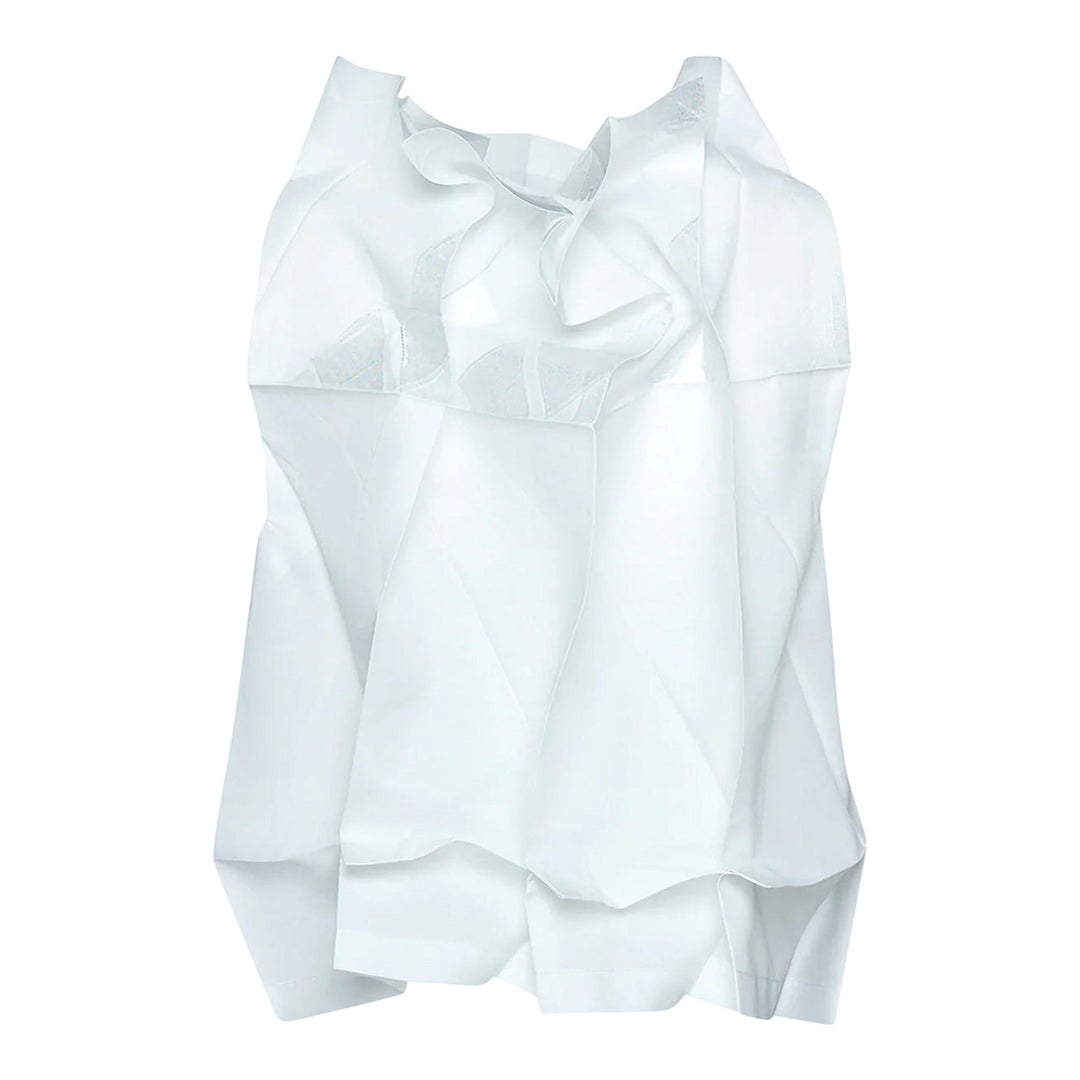 Club21 - 132 5. ISSEY MIYAKE - 132 5. Standard Woven Top - WOVEN TOPS - White Silver