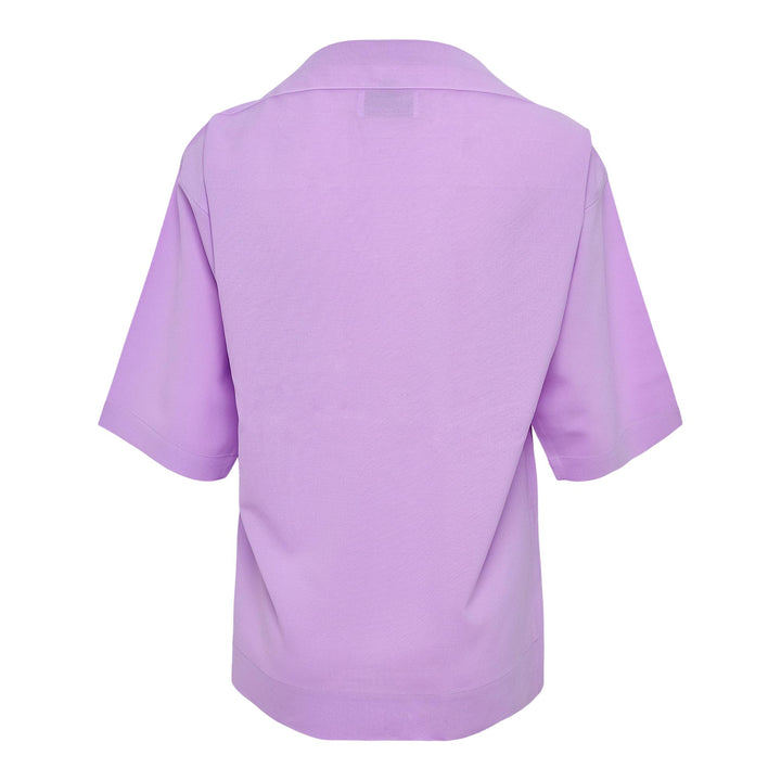 Club21 - 132 5. ISSEY MIYAKE - Flat One Tuck T Woven Top - WOVEN TOPS - Lilac