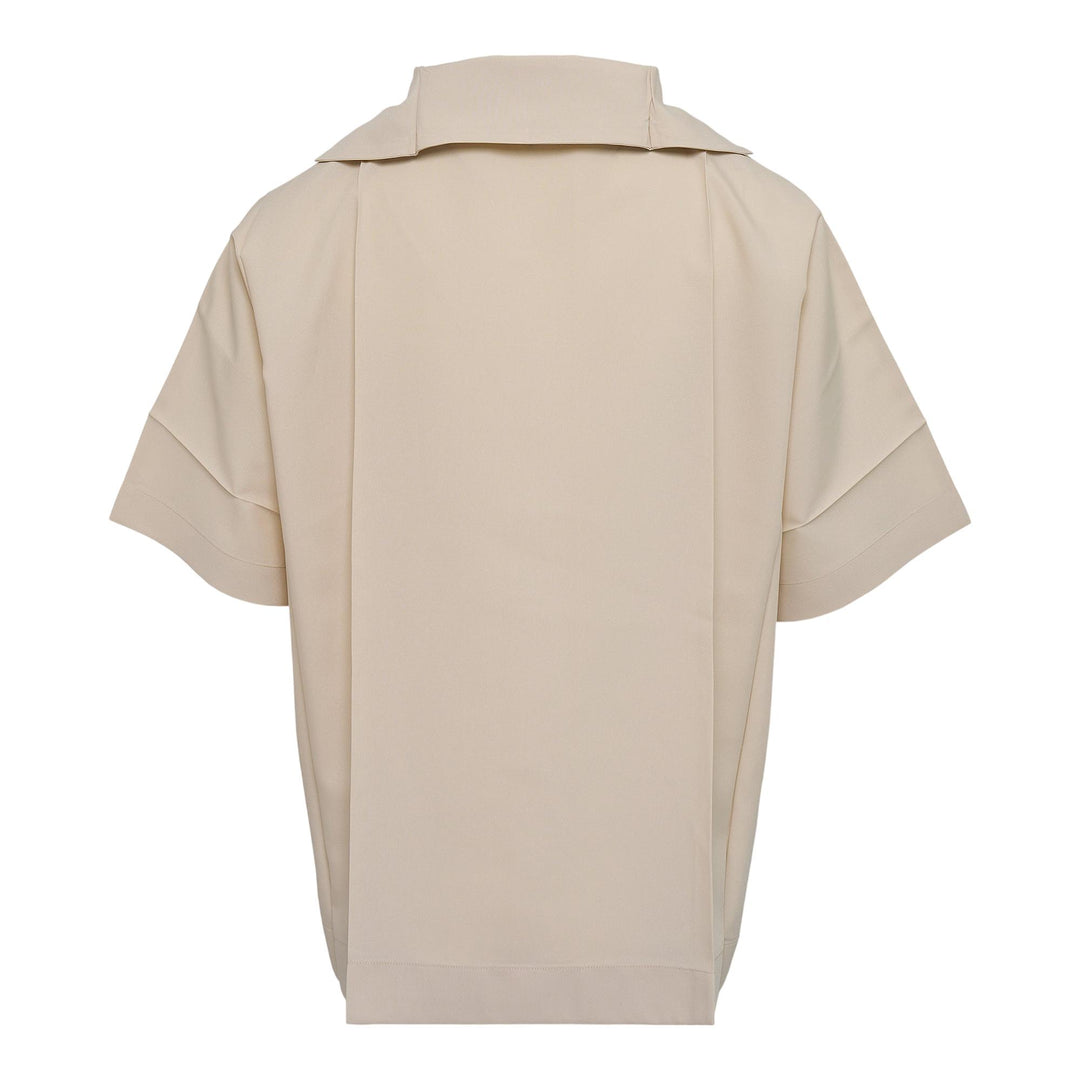 Club21 - 132 5. ISSEY MIYAKE - Flat Shirts Woven Top - WOVEN TOPS - Light Beige