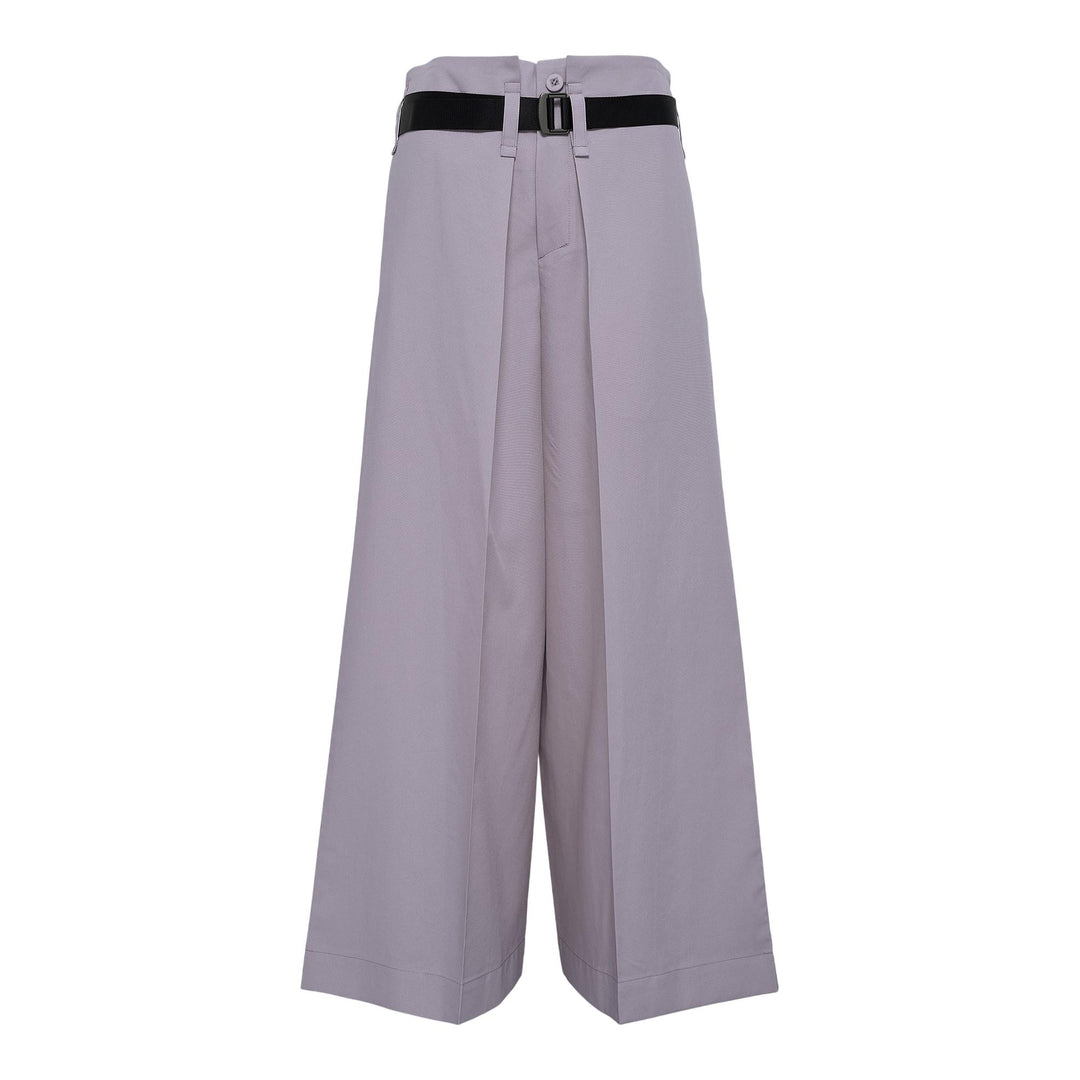 Club21 - 132 5. ISSEY MIYAKE - Flat Square Bottoms Woven Pant - WOVEN PANTS - Silver Gray
