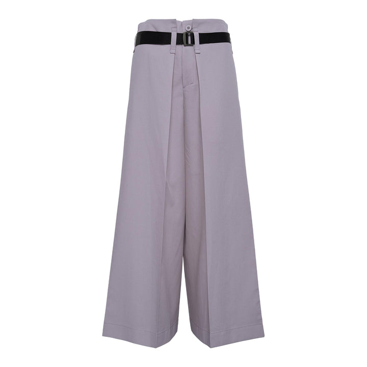 Club21 - 132 5. ISSEY MIYAKE - Flat Square Bottoms Woven Pant - WOVEN PANTS - Silver Gray