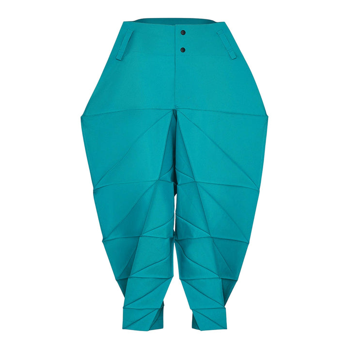 Club21 - 132 5. ISSEY MIYAKE - No.1 Solid Trousers - WOVEN PANTS - Peacock Green