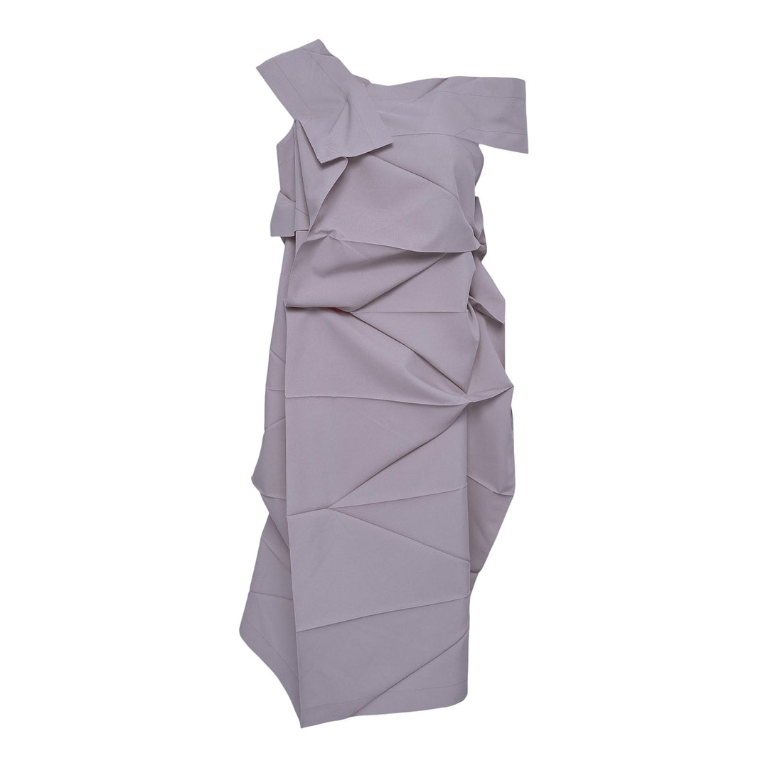Club21 - 132 5. ISSEY MIYAKE - No.2 Woven Dress - WOVEN DRESSES - Silver Gray