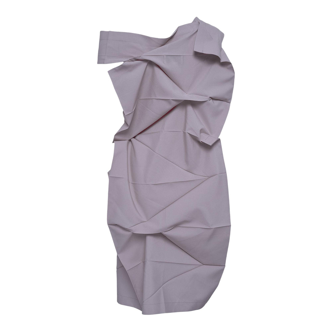 Club21 - 132 5. ISSEY MIYAKE - No.2 Woven Dress - WOVEN DRESSES - Silver Gray