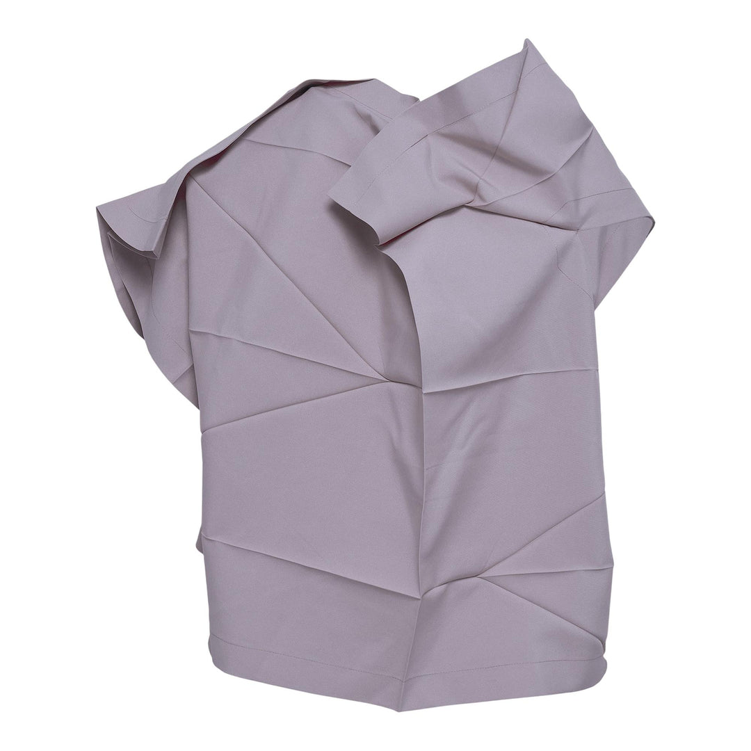 Club21 - 132 5. ISSEY MIYAKE - No.2 Woven Top - WOVEN TOPS - Silver Gray