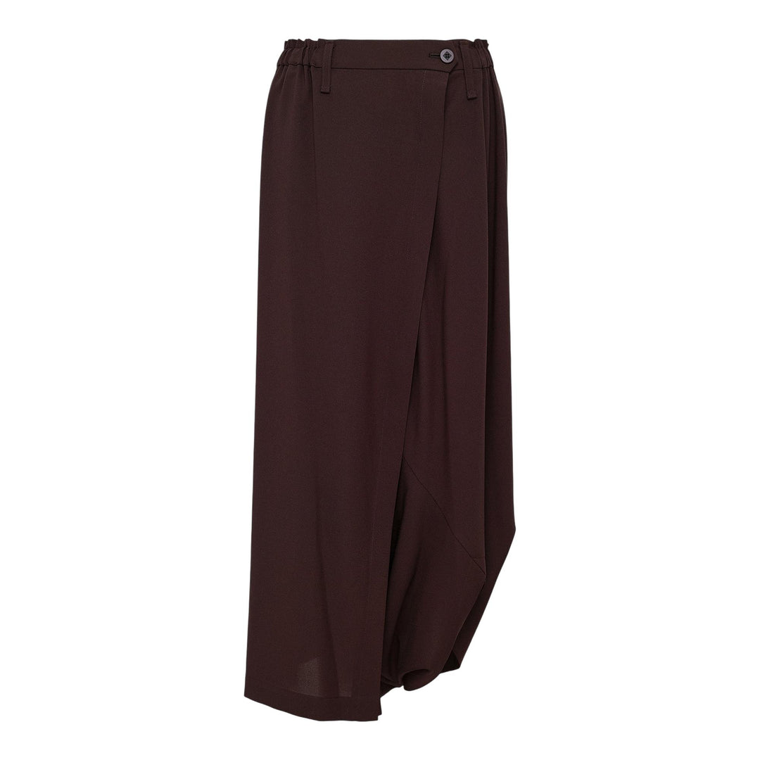 Club21 - 132 5. ISSEY MIYAKE - Seamless 2 Woven Pants - WOVEN PANTS - Dark Brown