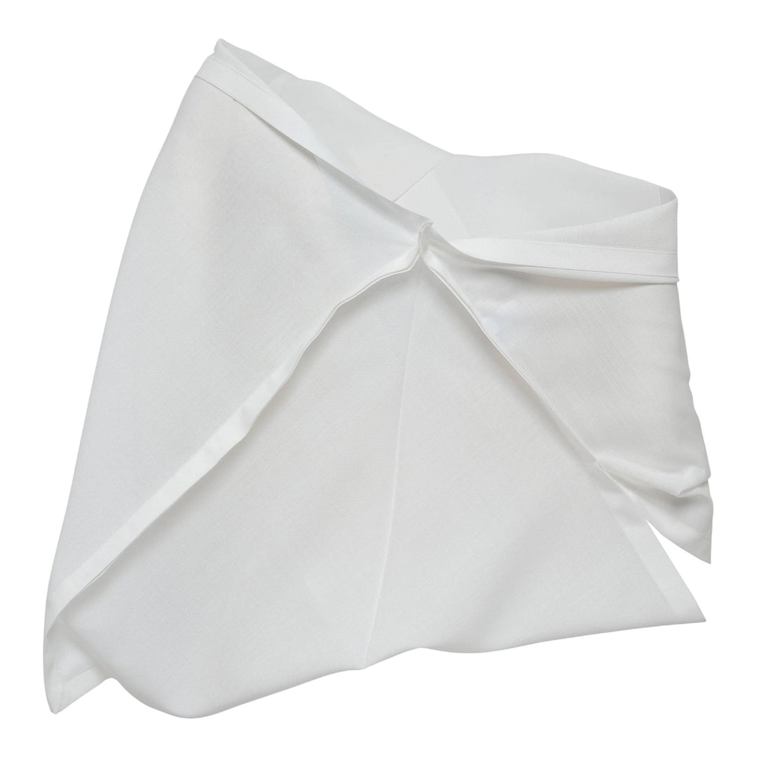 Club21 - 132 5. ISSEY MIYAKE - Square Ramie Woven Top - WOVEN TOPS - White