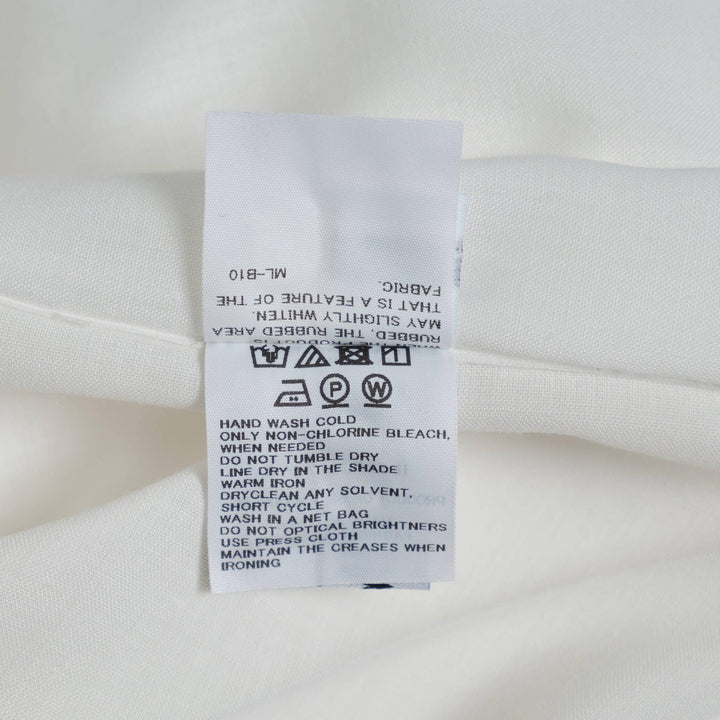 Club21 - 132 5. ISSEY MIYAKE - Square Ramie Woven Top - WOVEN TOPS - White