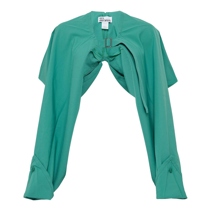 Club21 - 132 5. ISSEY MIYAKE - Tetra Cardigan - CARDIGANS - Green
