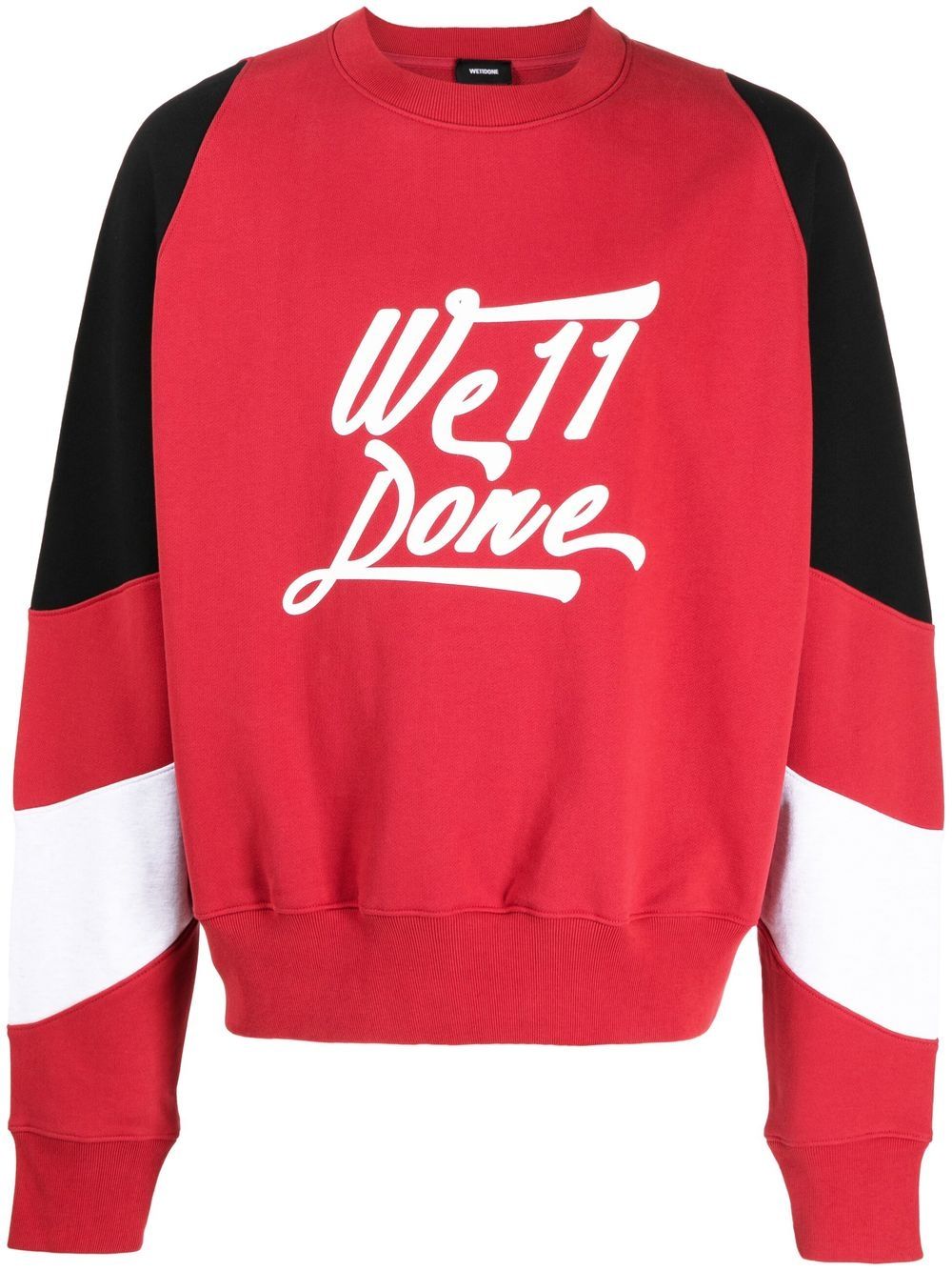 Red College Logo Sweatshirt