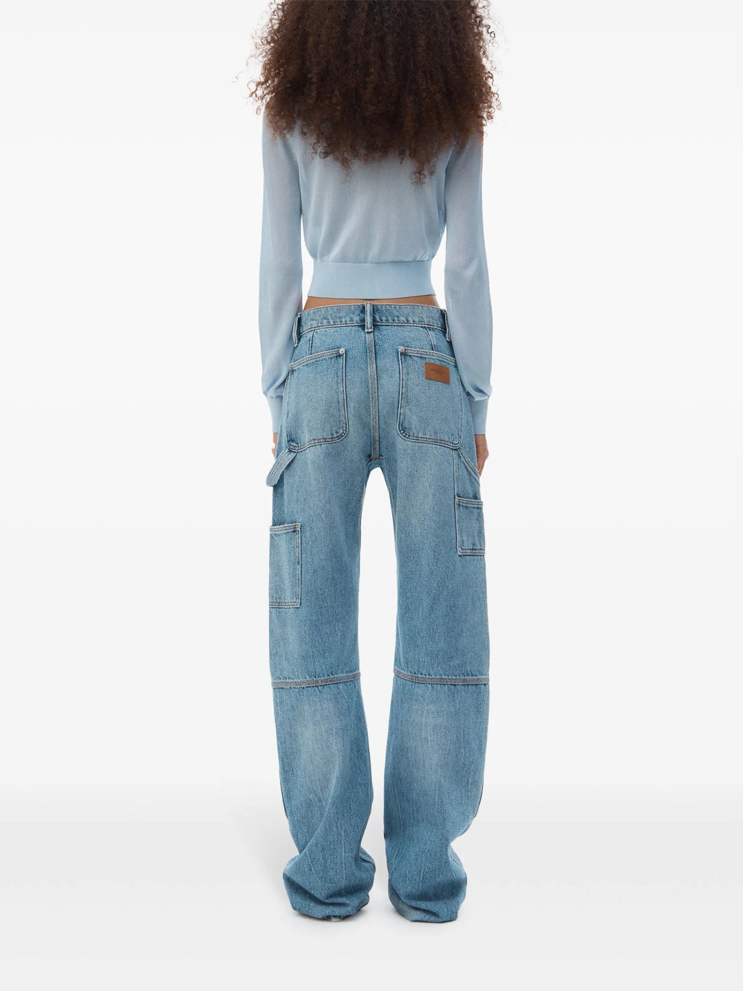 Superfine Cropped Crewneck Cardigan