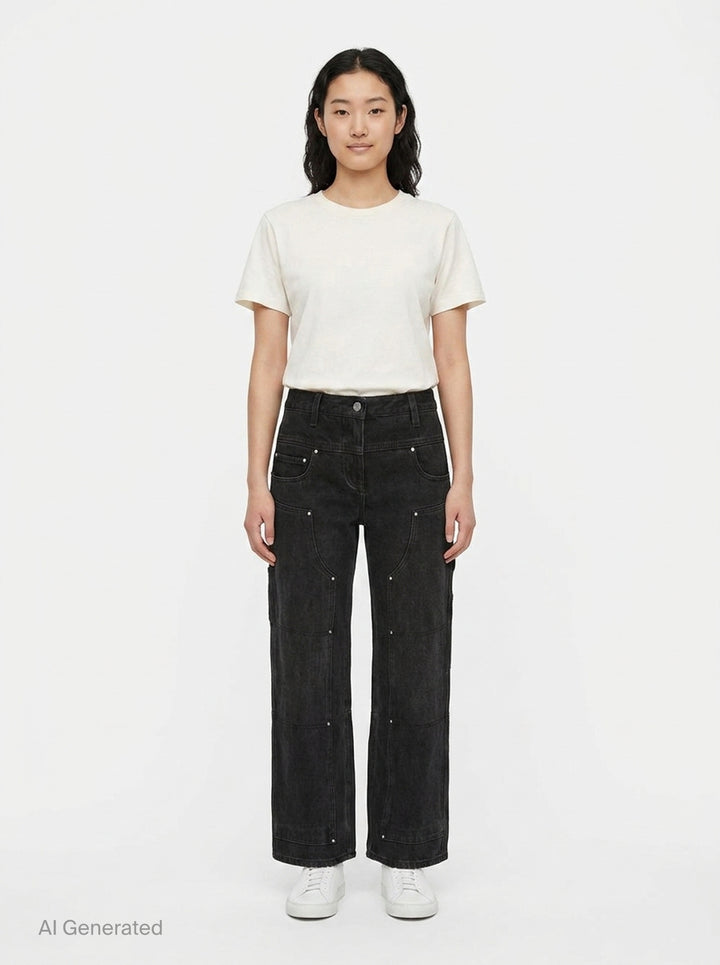 Denim Carpenter Pants | 3.1 Phillip Lim | Club21 - front